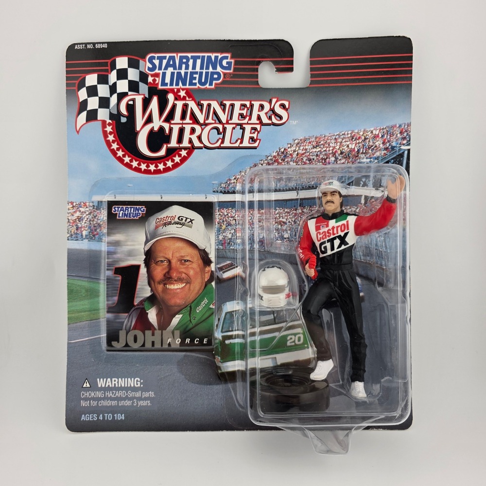 Starting‎ Lineup Winner's Circle John Force Action Figure 1997 Castrol GTX NIP